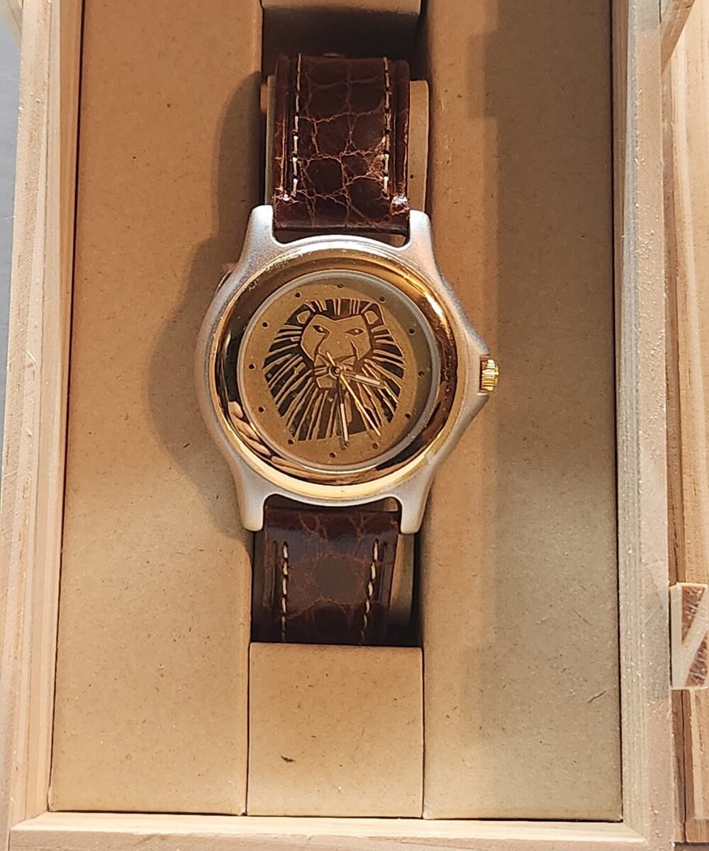 New Disney Lion King The Musical Watch Rare Limited Edition 0558/5000.